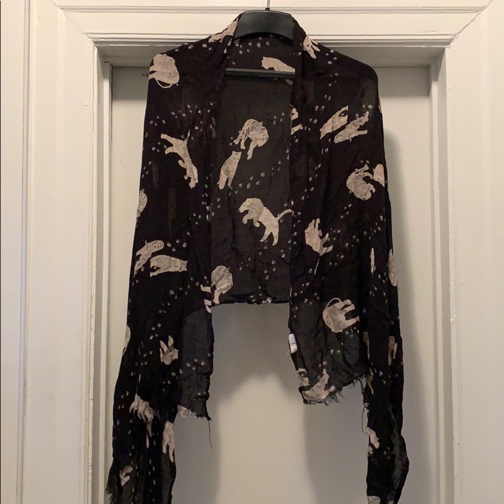 Cooperative Tiger Shawl
